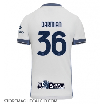 Inter Milan Matteo Darmian #36 Maglia Gara Trasferta Repliche 2024-25